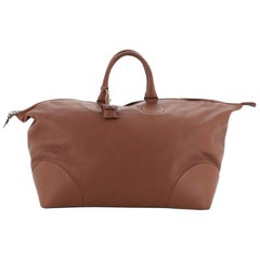 Bottega Veneta Weekender Duffle Bag Leather with Intrecciato Detail Large