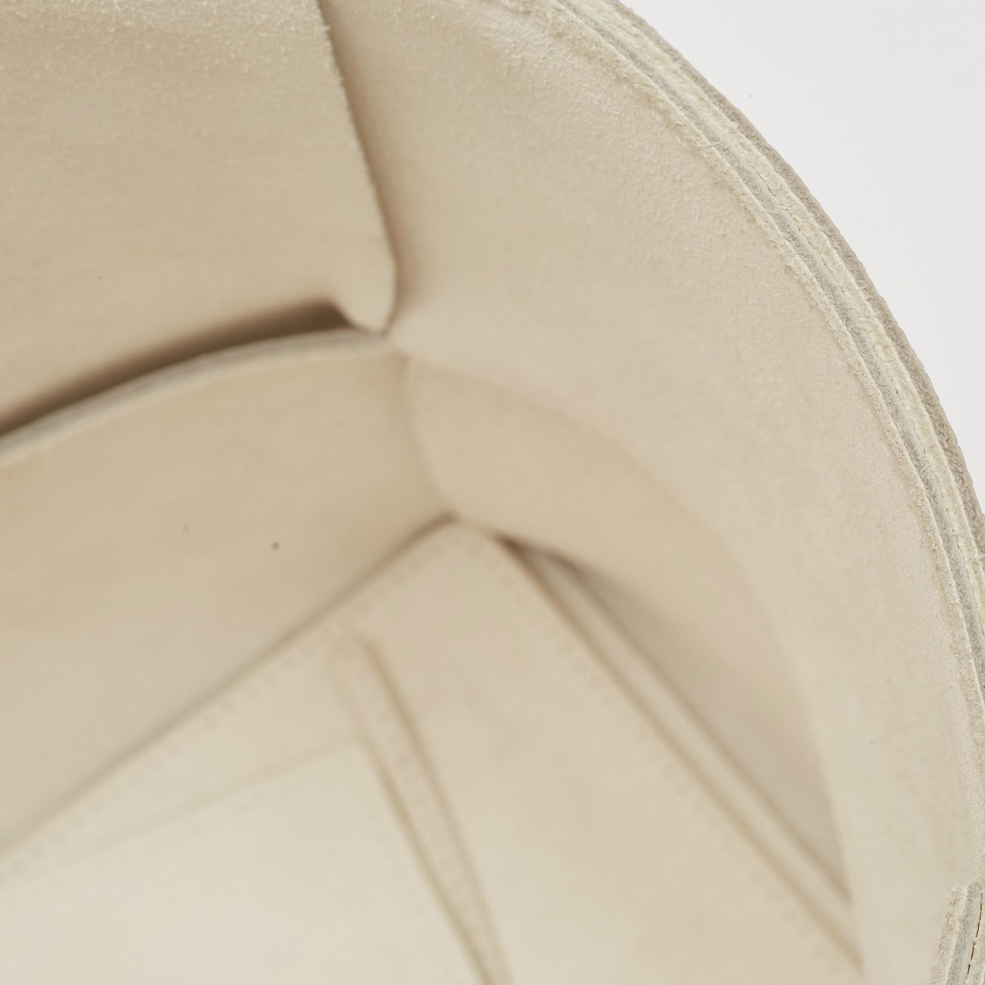 Bottega Veneta White Intrecciato Leather Arco Tote For Sale 7