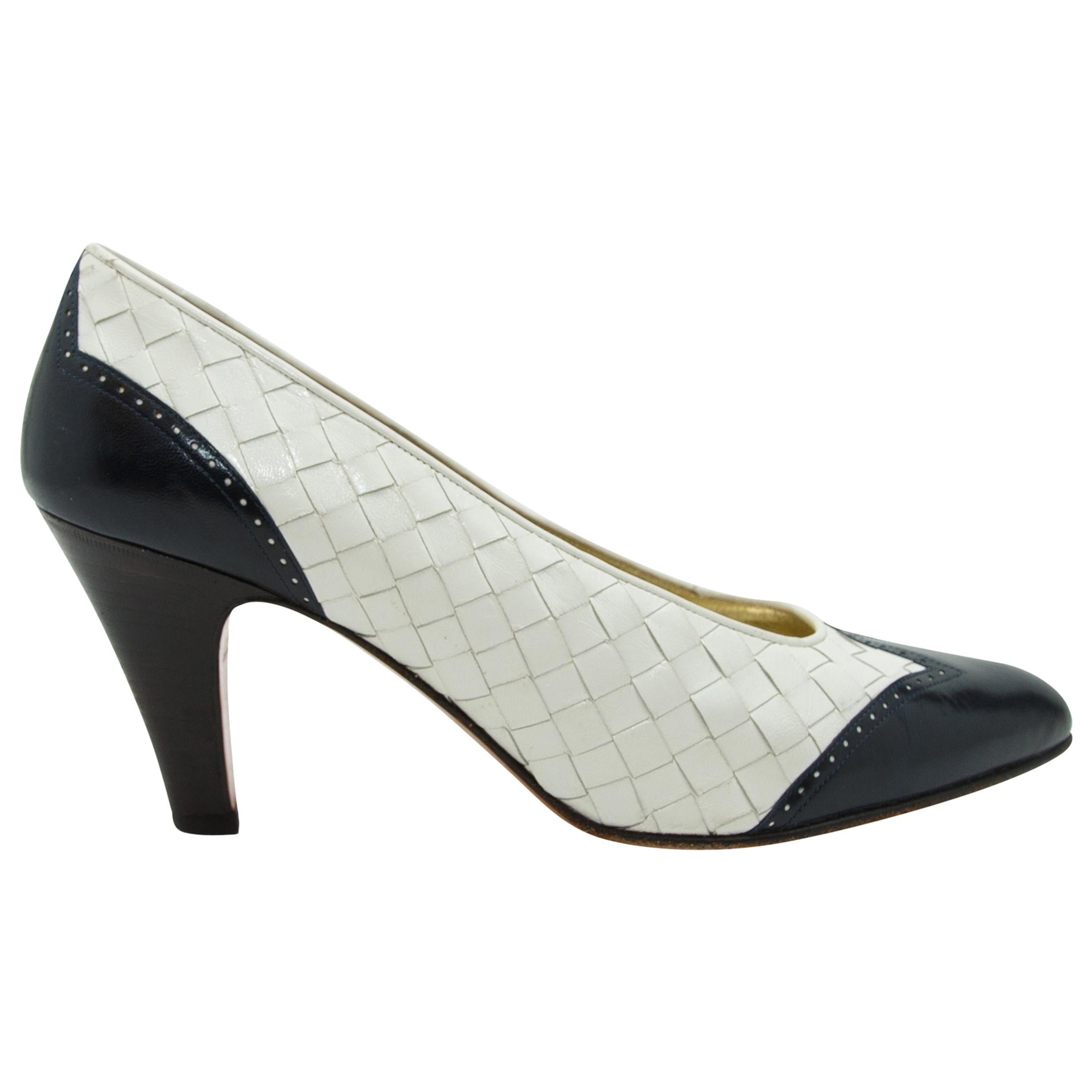bottega veneta intrecciato pumps