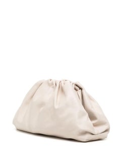 Bottega Veneta White Pouch Bag
