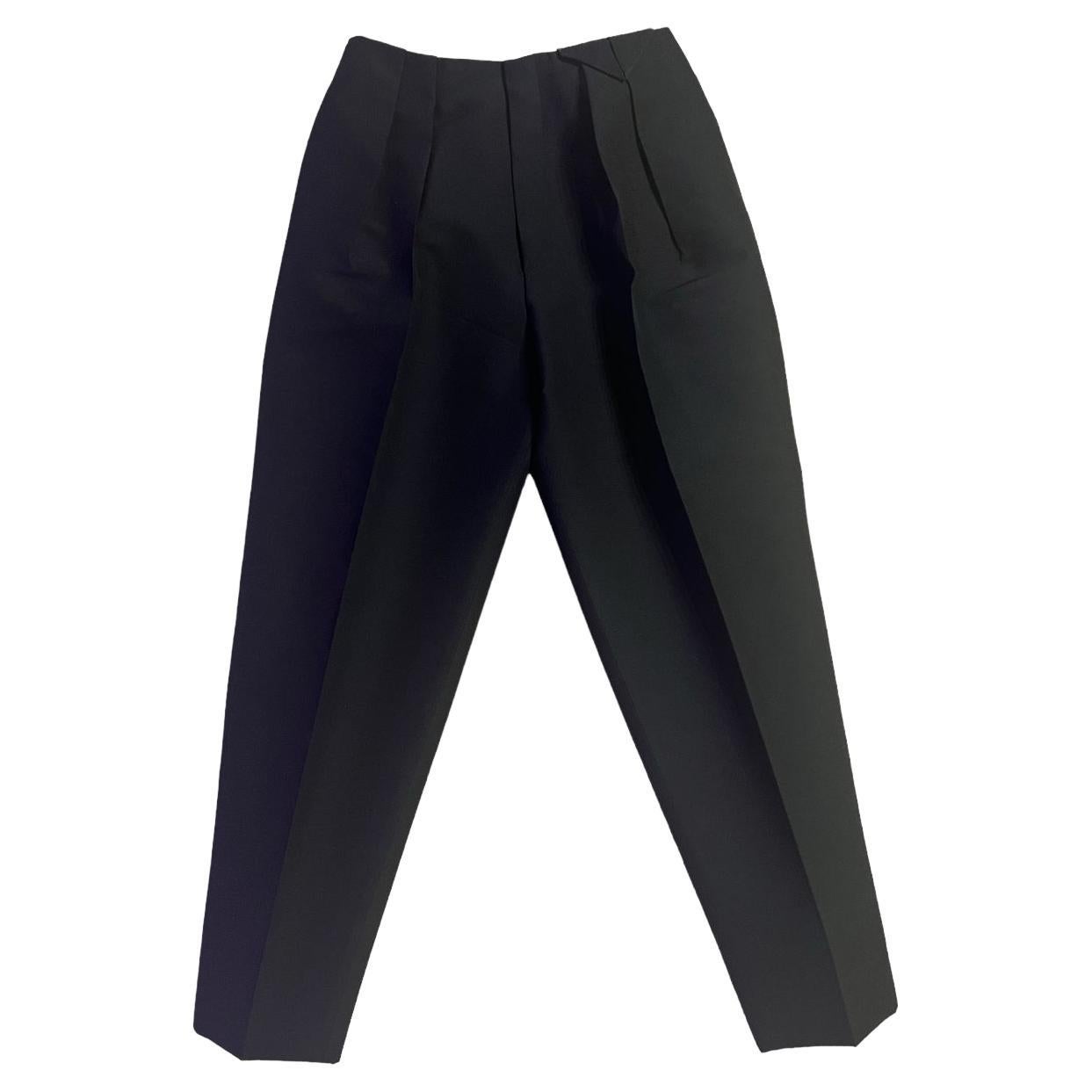 Bottega Veneta Pantalón Negro Pantalón, Talla 38 en venta