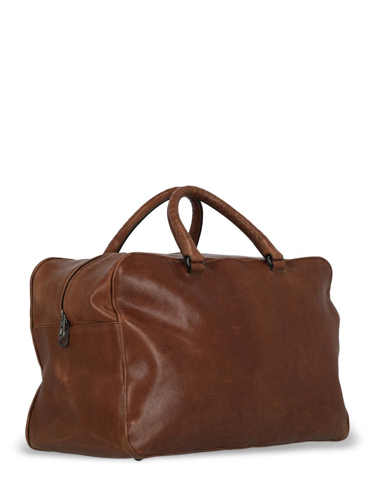 Bottega Veneta Woman Handbag Brown For Sale at 1stDibs