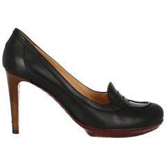 Bottega Veneta Woman Pumps Black Leather IT 40.5