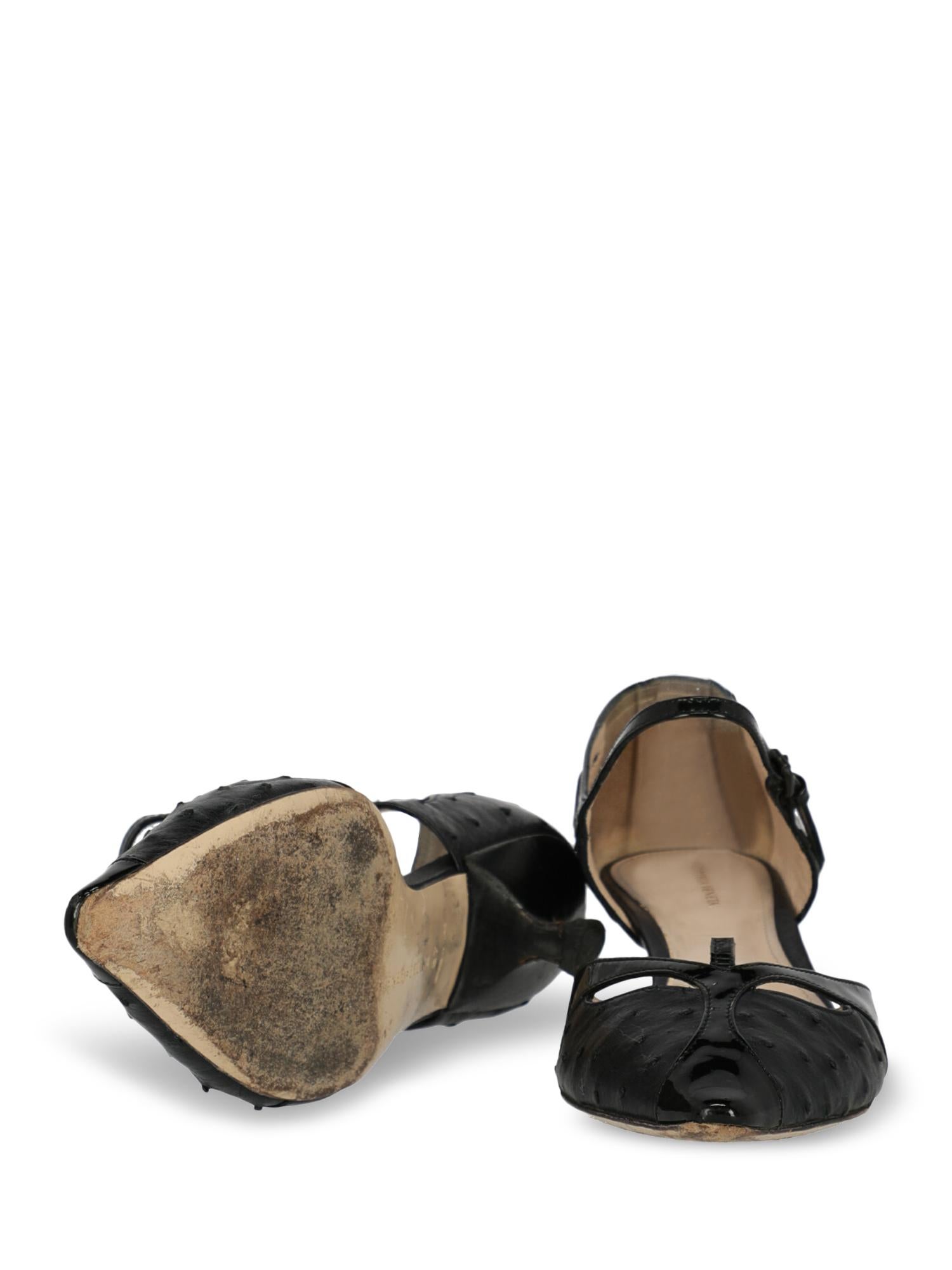 Women's Bottega Veneta Woman Shoes Pumps Black Leather EU 37