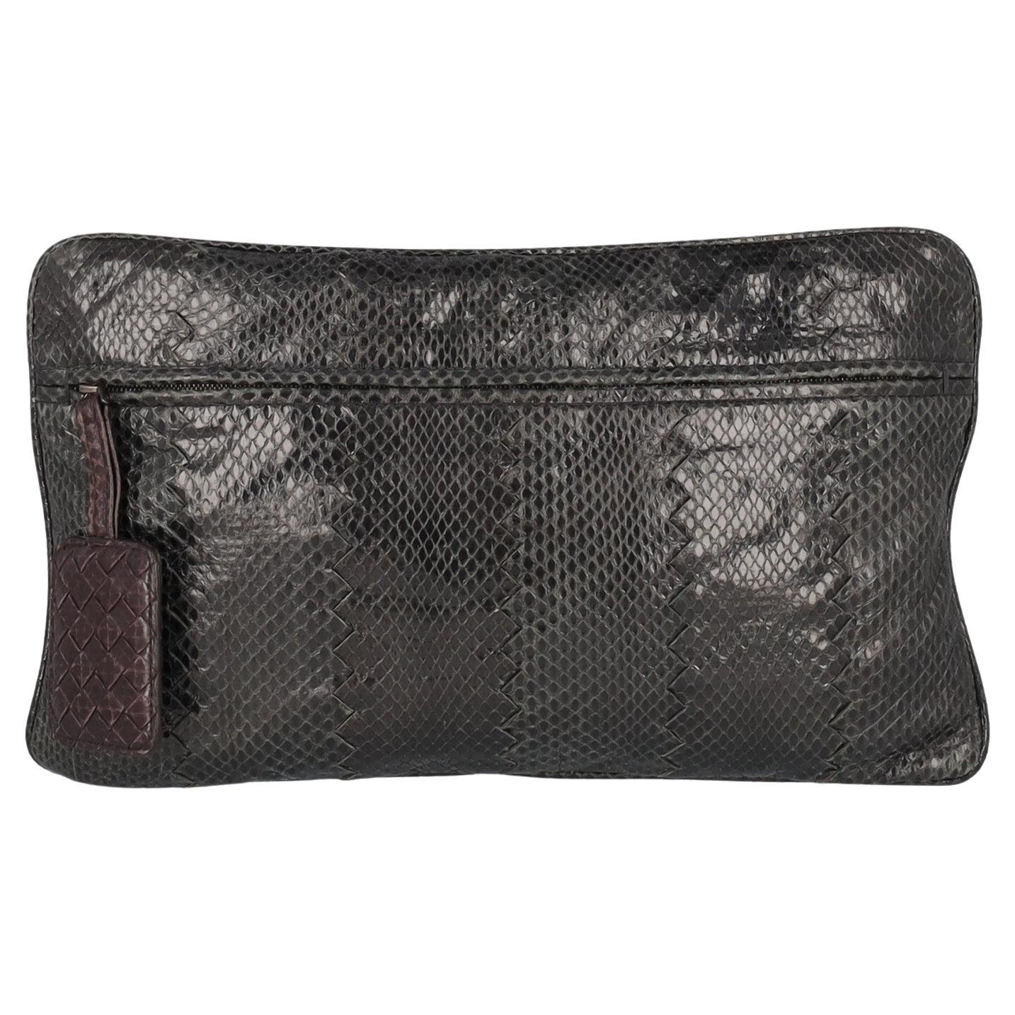 Bottega Veneta Women Handbags Anthracite Leather For Sale