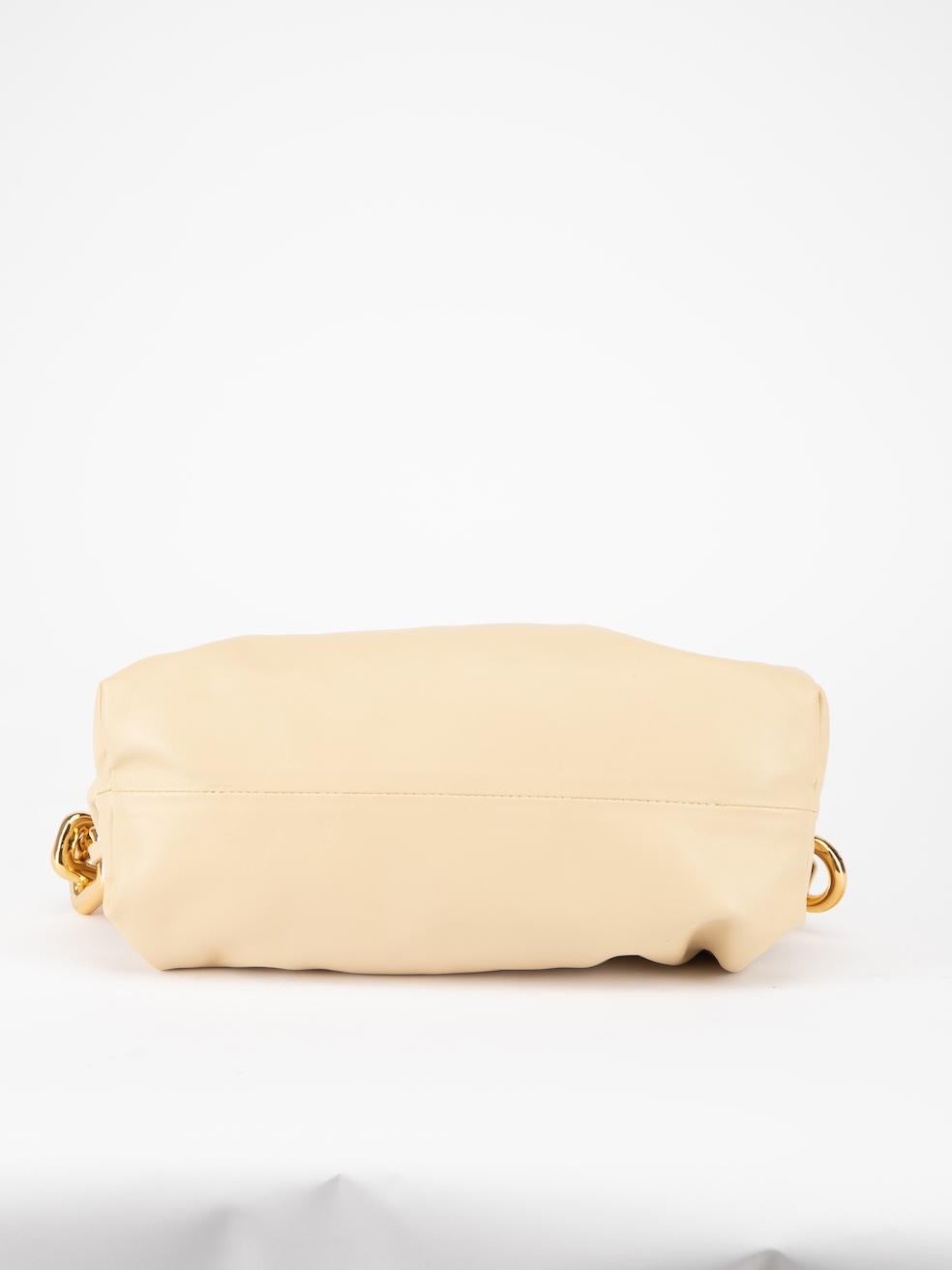 Bottega Veneta Women's Almond The Chain Pouch Shoulder Bag In Good Condition In London, GB