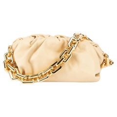 BOTTEGA VENETA light yellow leather VENETA SMALL Hobo Shoulder Bag at  1stDibs