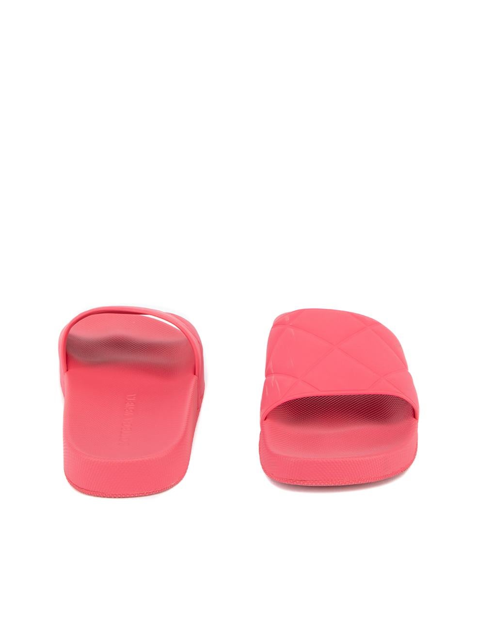 pink bottega slides