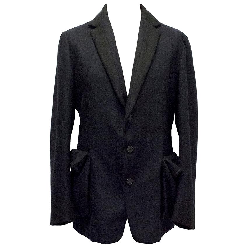 Bottega Veneta Wool and Cashmere Blend Blazer - Size L EU 50 For Sale