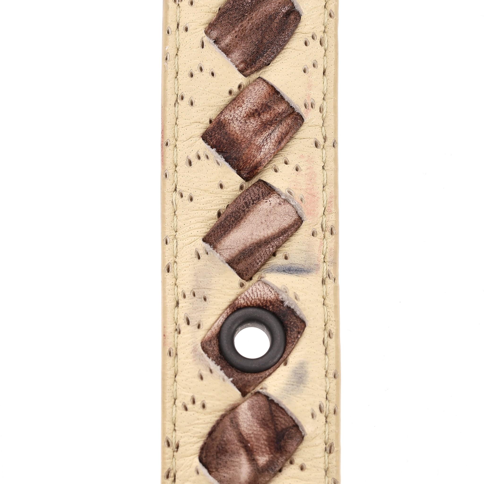 Bottega Veneta Woven Leather Belt For Sale 1
