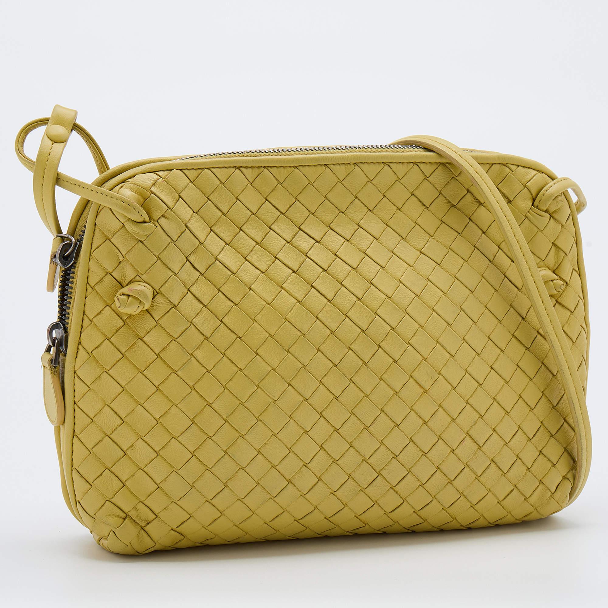 yellow luxury bag