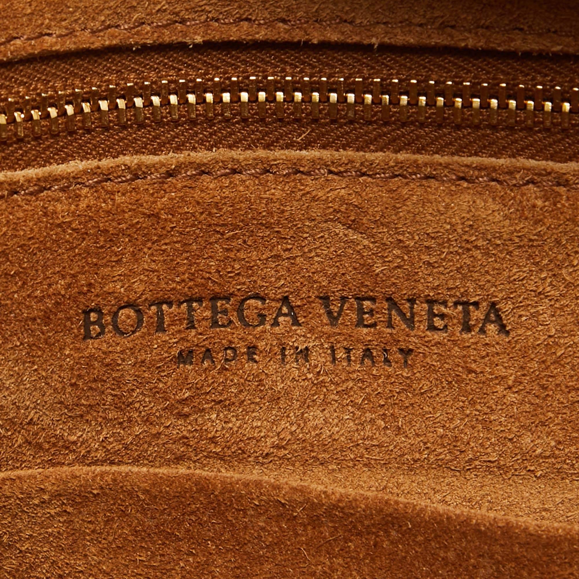 Bottega Veneta Yellow Leather Arco Tote For Sale 4
