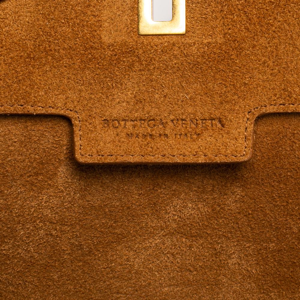 Bottega Veneta Yellow Leather BV Angle Shoulder Bag 3