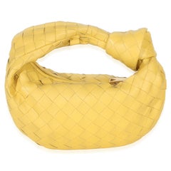 Bottega Veneta Yellow Nappa Intrecciato Mini Jodie