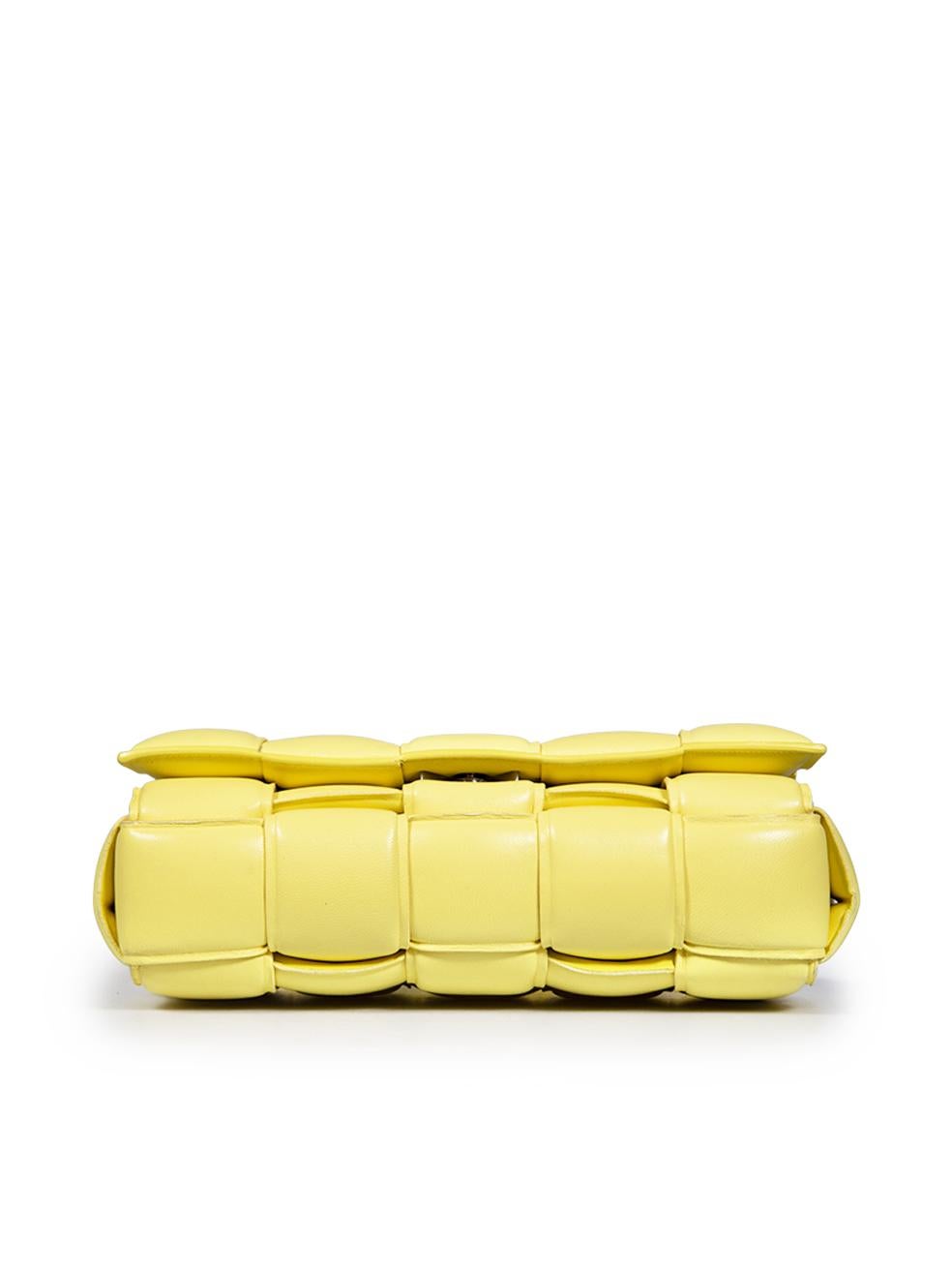 Women's Bottega Veneta Yellow Padded Cassette Bag