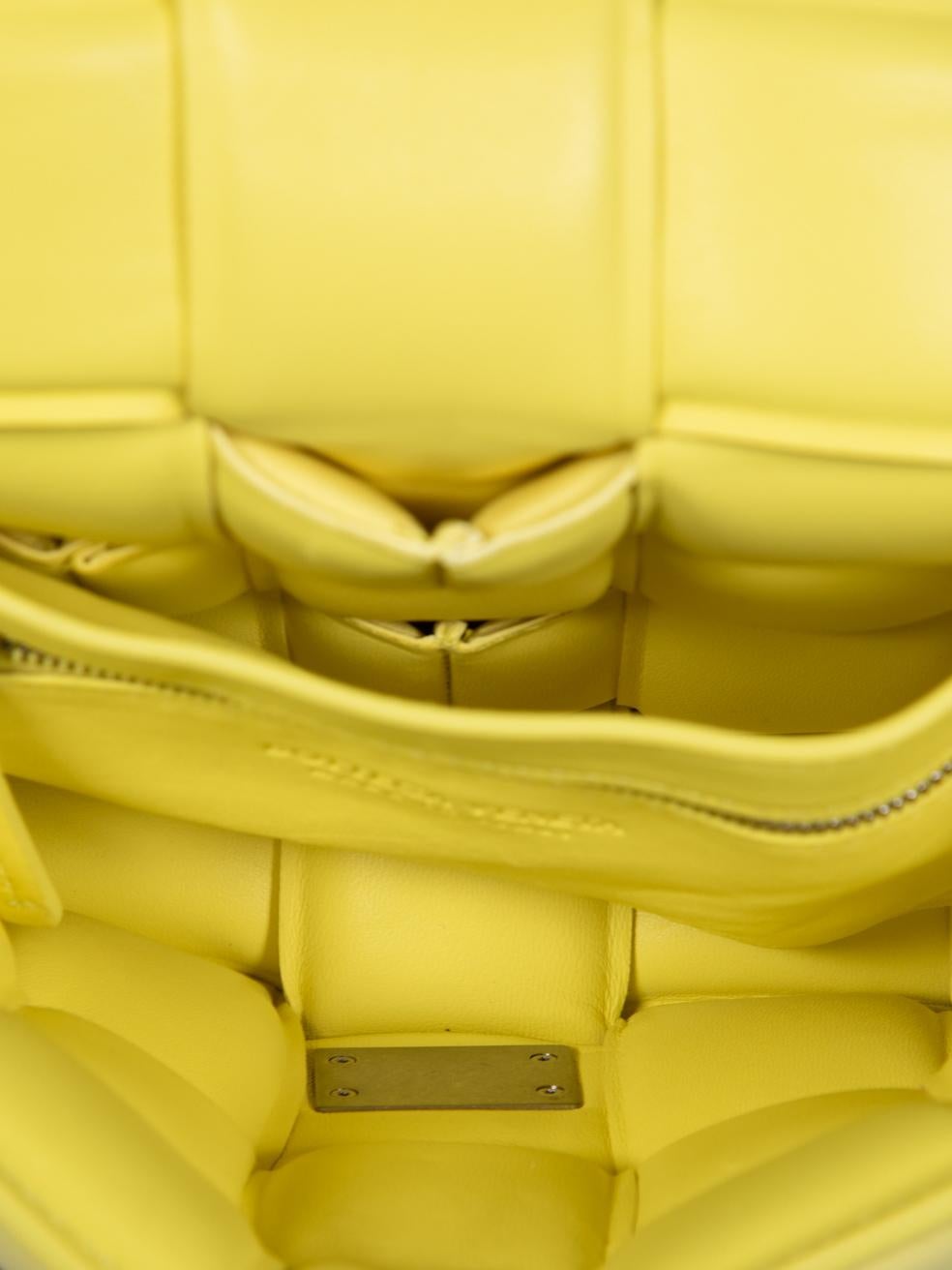 Bottega Veneta Yellow Padded Cassette Bag 2