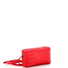 Bottega Veneta Zip Crossbody Bag Intrecciato Nappa Mini