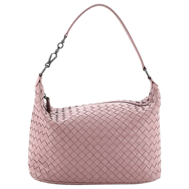 Bottega Veneta Zip Hobo Intrecciato Nappa Klein