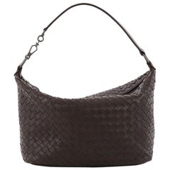 Bottega Veneta Zip Hobo Intrecciato Nappa Small
