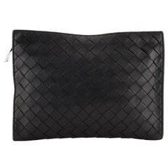 Bottega Veneta Zip Pouch Intrecciato Nappa Medium