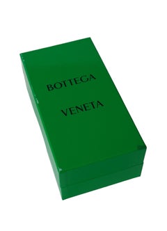 Bottega Venetta Black Square Toe Heeled Sandals Sz 41