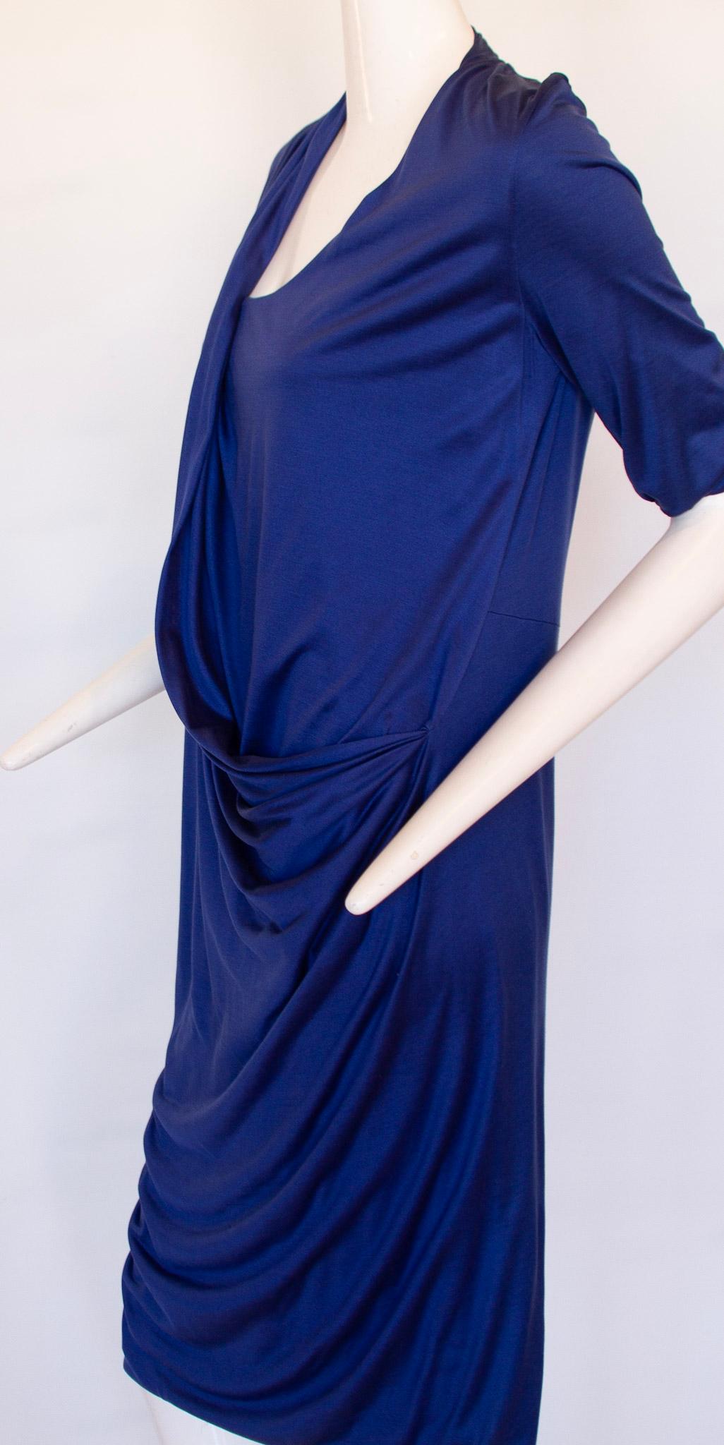 Women's Bottega Venetta Blue Dress For Sale