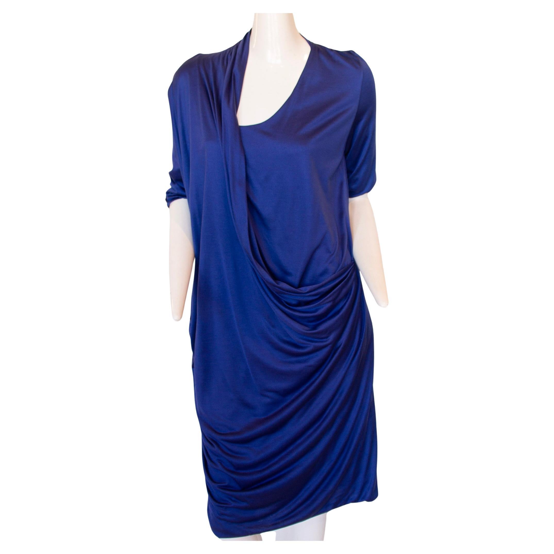 Bottega Venetta Blue Dress For Sale