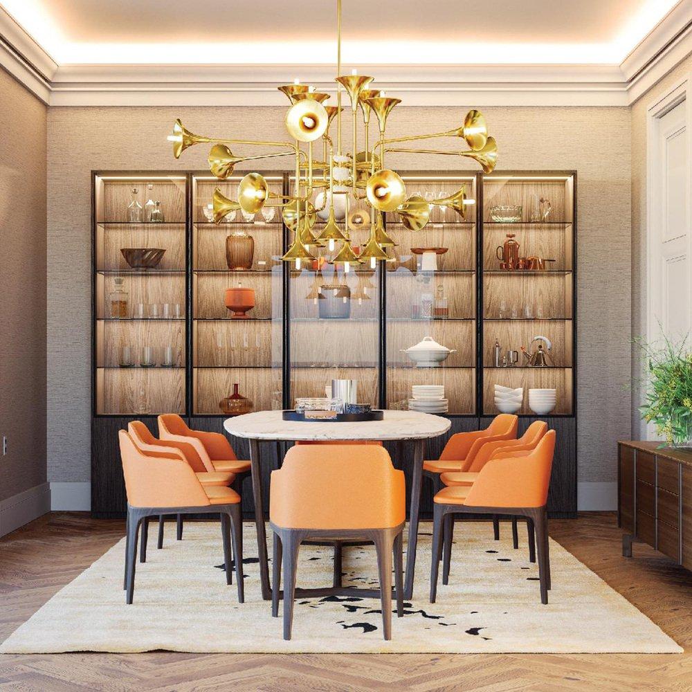 XXI secolo e contemporaneo Lampada a sospensione Botti 150 - Delightfull in vendita