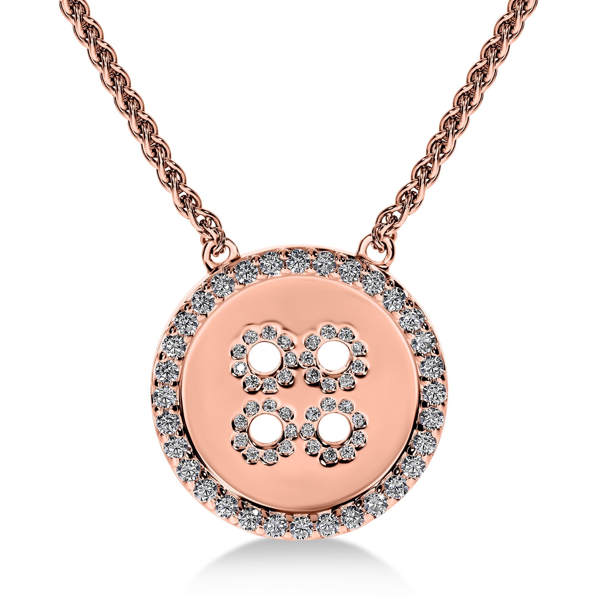Collar y Colgante BÓTTINÌ Oro Rosa 18K Moderno en venta