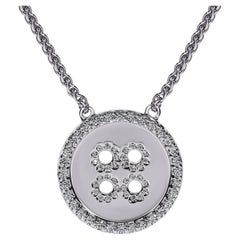 BÓTTINÌ Necklace and Pendant 18K White Gold