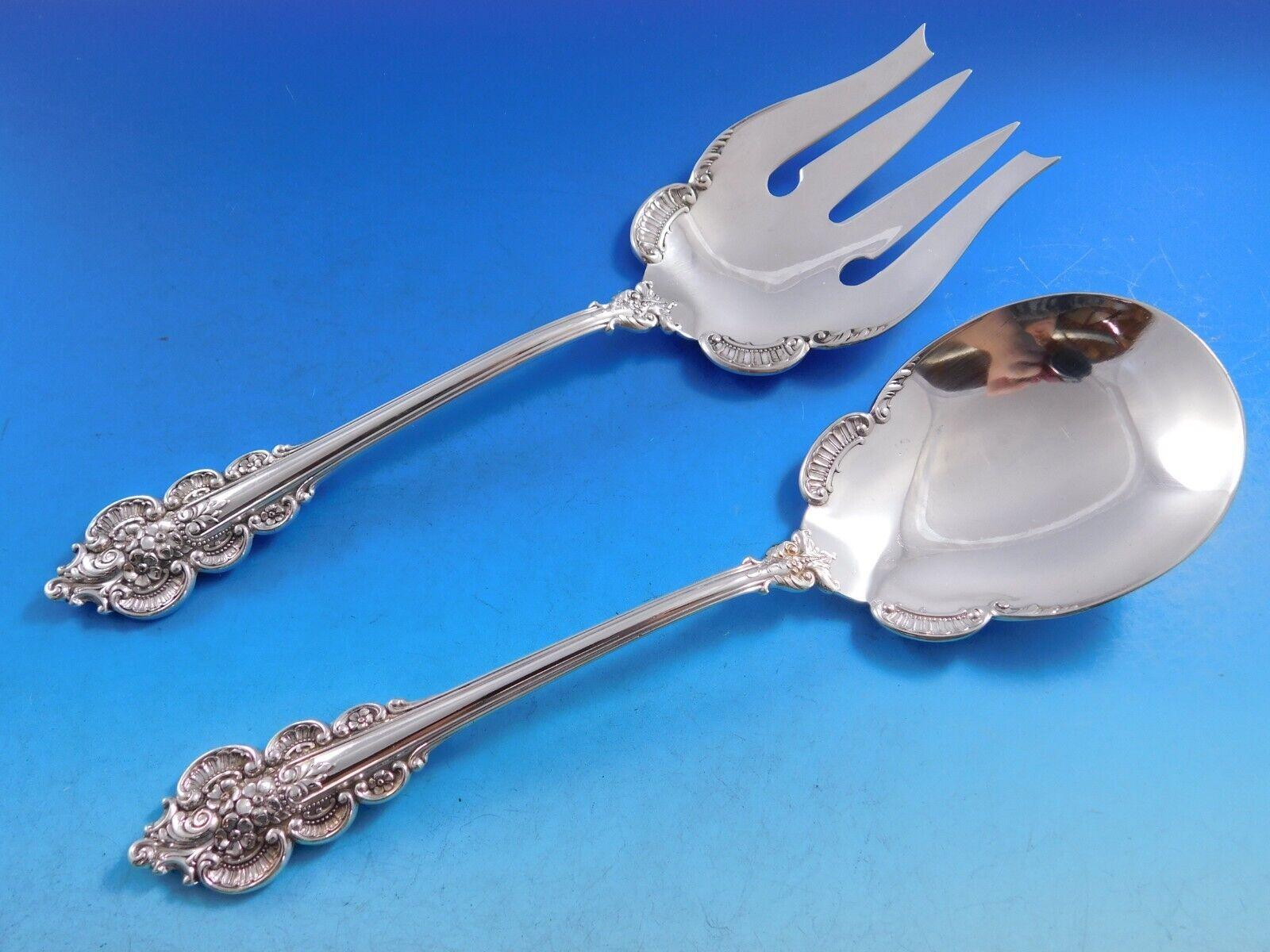 Botticelli by Frank Whiting Sterling Silver Flatware Set 12 Service 91 pieces For Sale 3