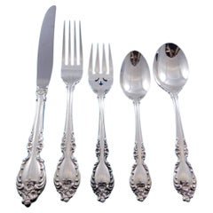 Botticelli by Oneida Sterling Silver Flatware Set Service 63 Pieces