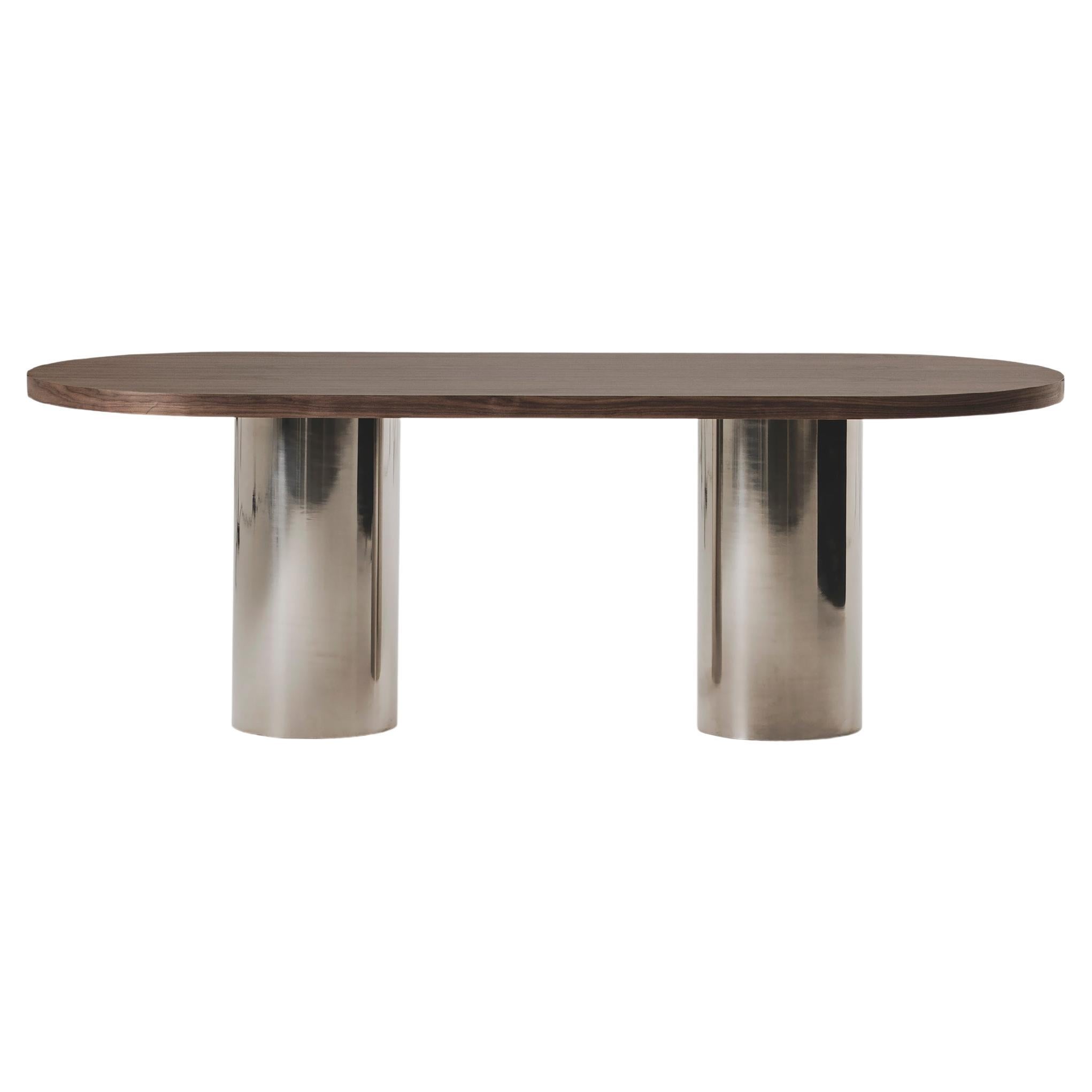 Table de salle à manger Botticelli en placage bois et Wood Wood par Marlot Baus