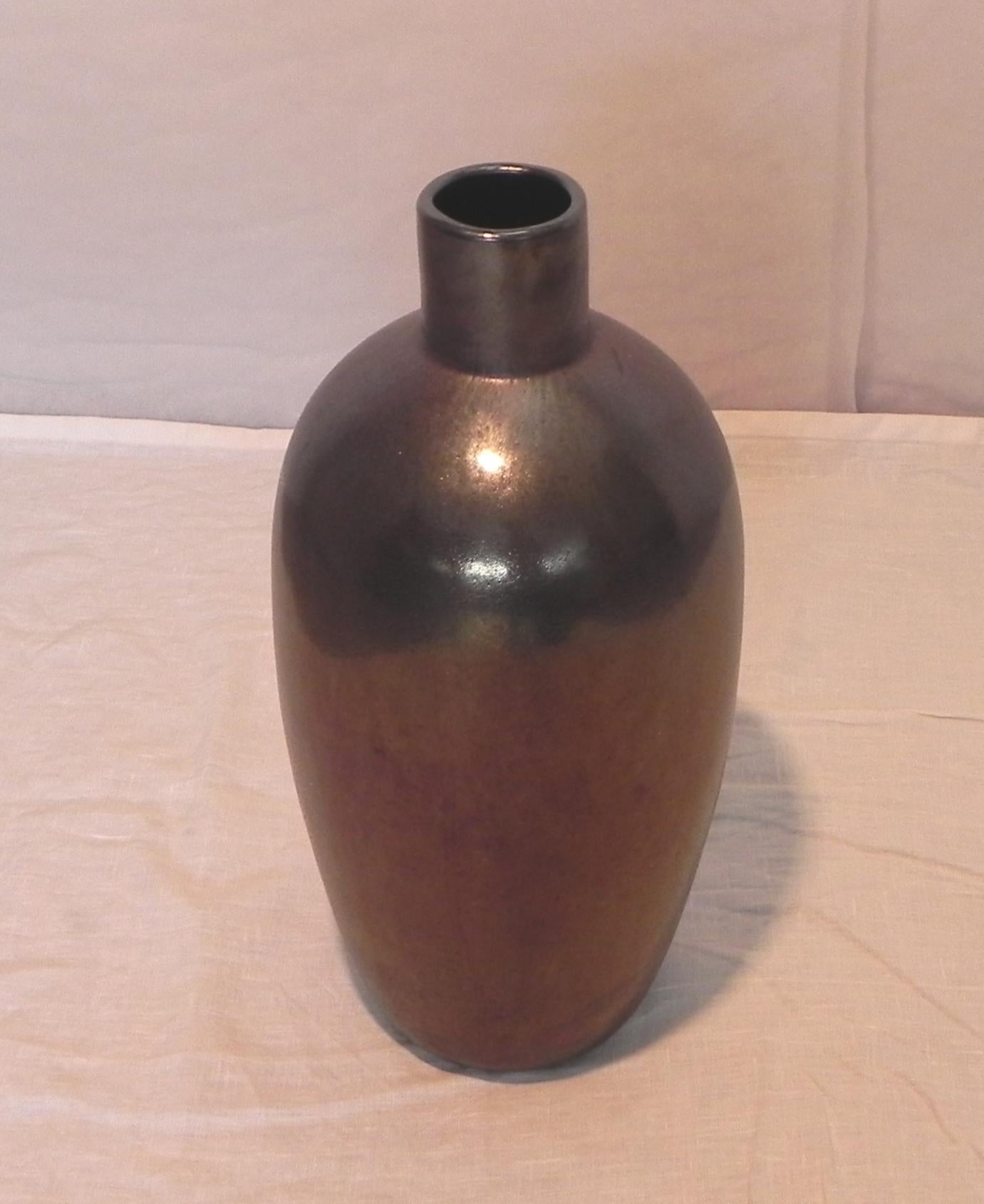 Hand-Crafted 90s bottle, Barbini Murano style For Sale