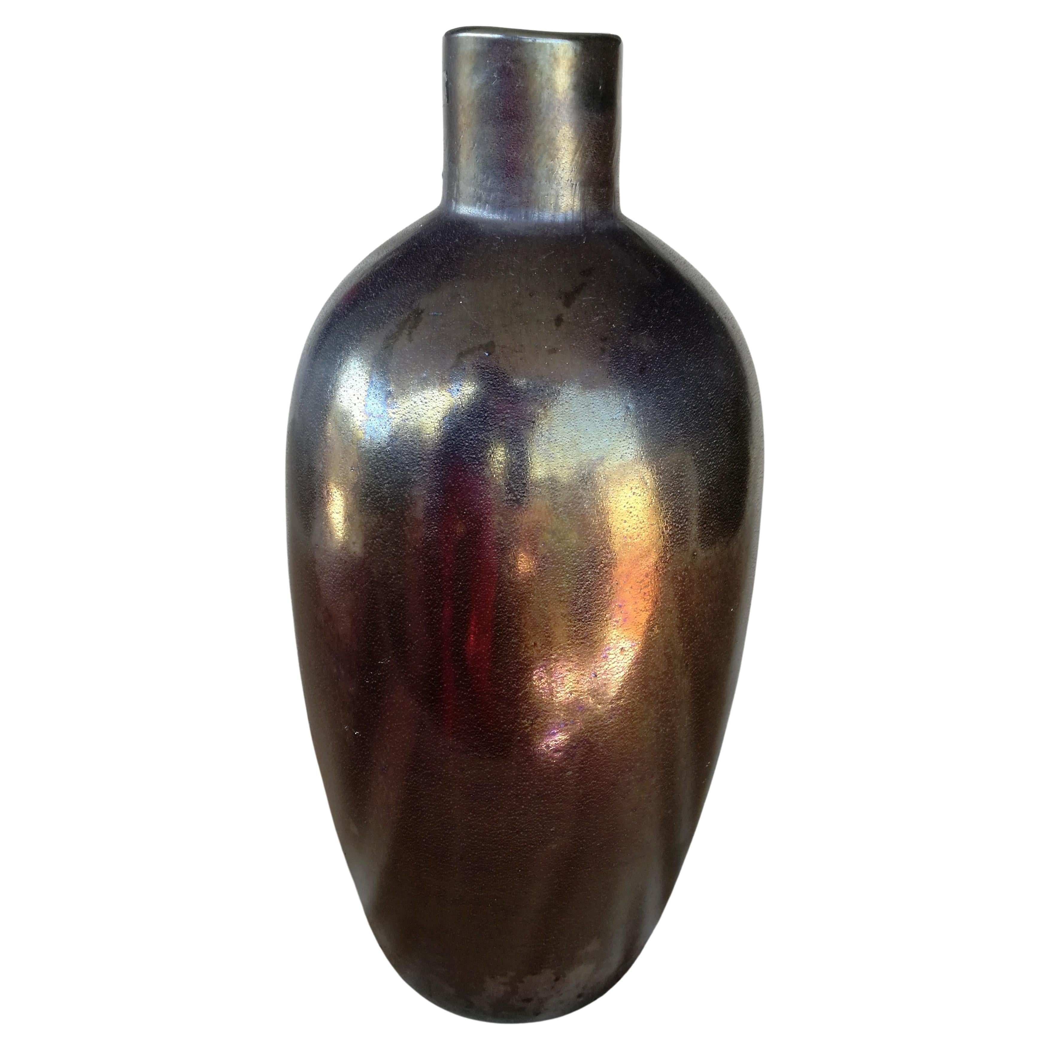 90er Jahre Flasche, Barbini Murano Stil