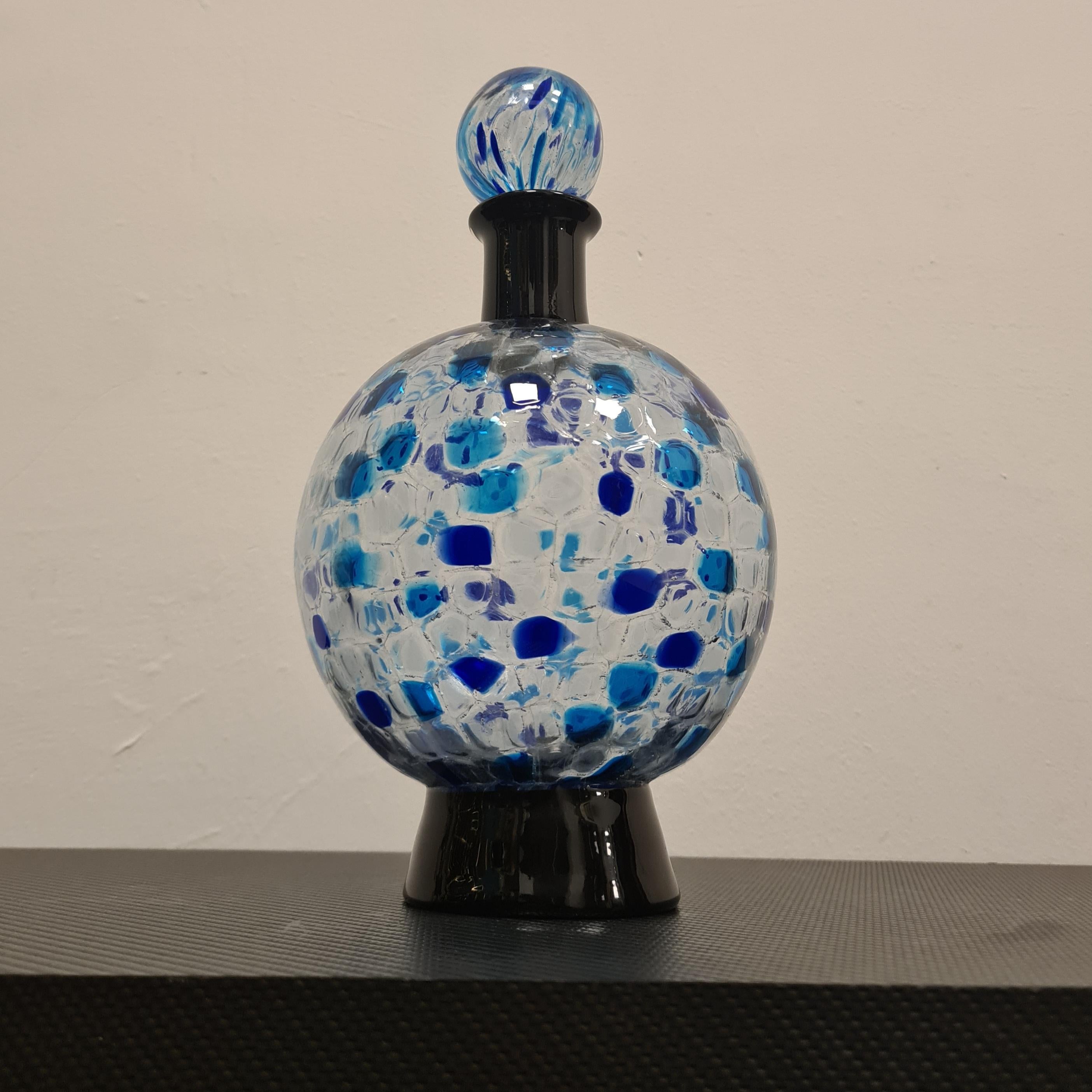 Italian Chambord bottle by Alessandro Menidini for Venini 1992 For Sale