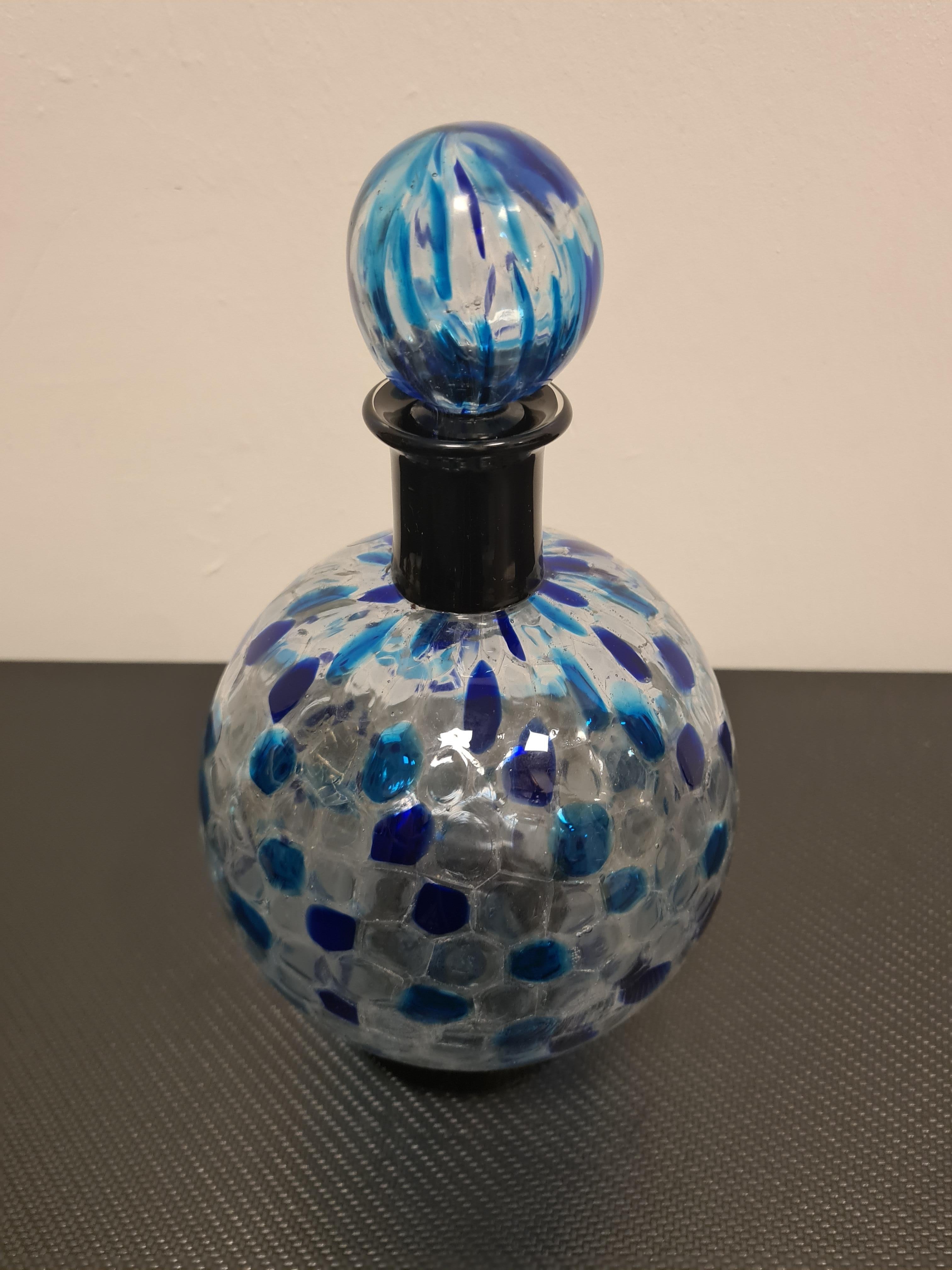 Late 20th Century Chambord bottle by Alessandro Menidini for Venini 1992 For Sale