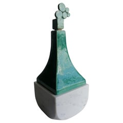 Botella-contenedor de diseño -pieza única-hecha en Italia