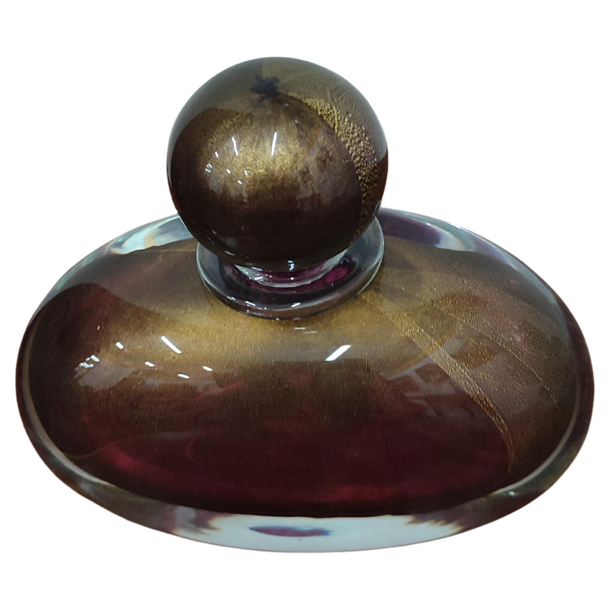 Murano glass perfume bottle 
