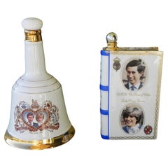 Vintage Bottiglie in ceramica commemorative Lady Diana