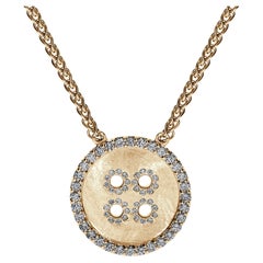BÓTTI1NÌ Halskette und Anhänger 18K Gelbgold