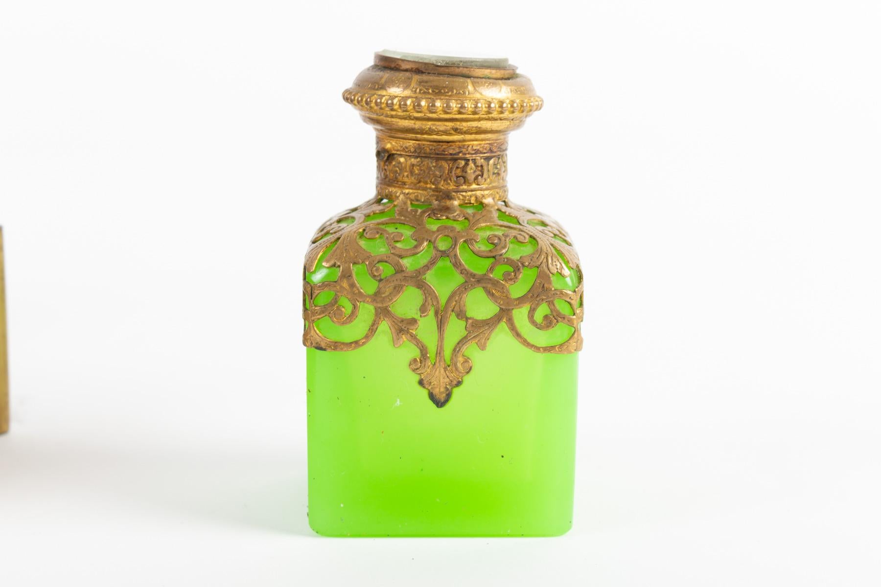 Opaline Glass Bottle Box, Napoleon III Period