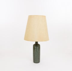 Lampada da tavolo DL/27 verde bottiglia di Linnemann-Schmidt per Palshus, anni '60