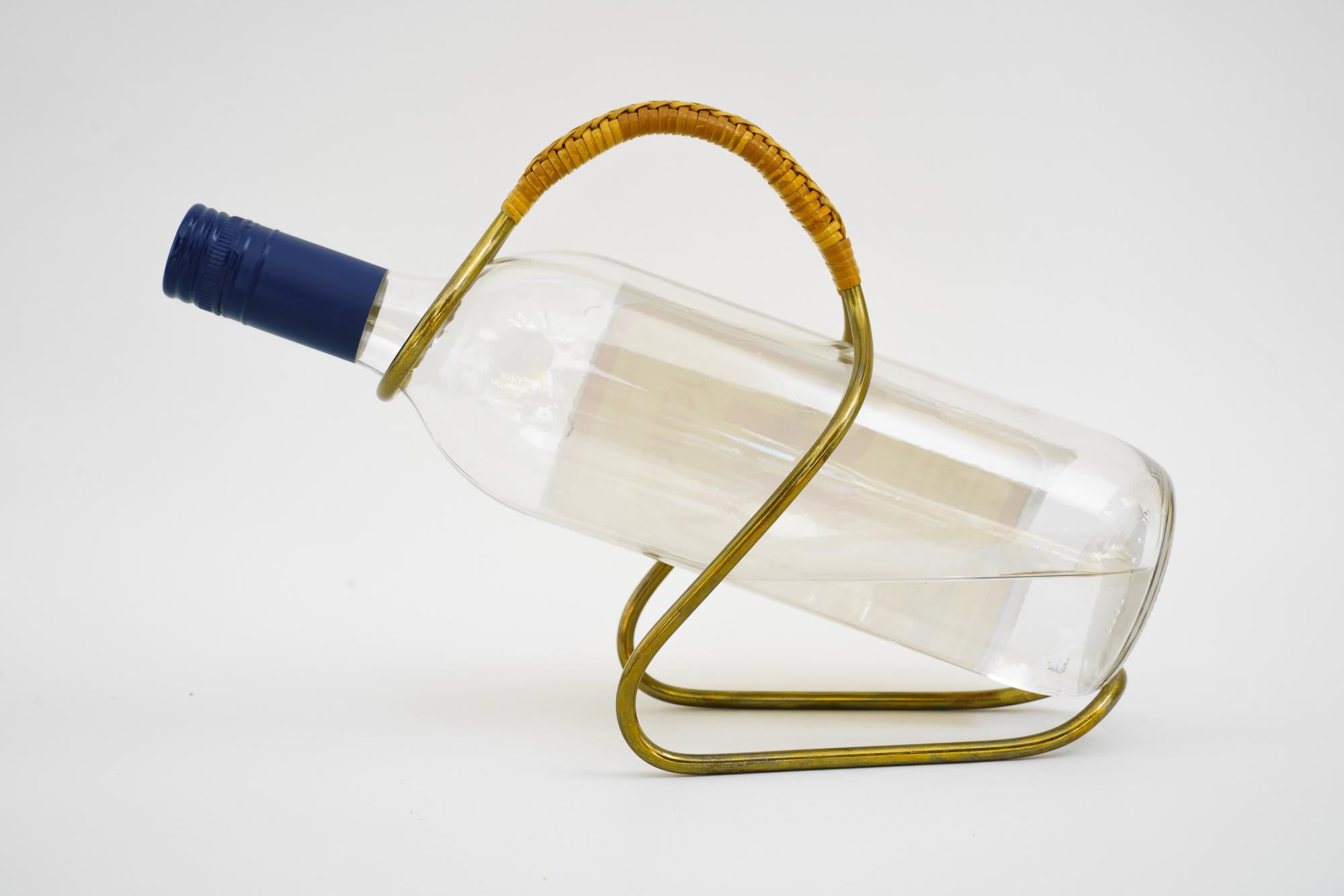 Austrian Bottle Holder by Auböck Around 1950s For Sale