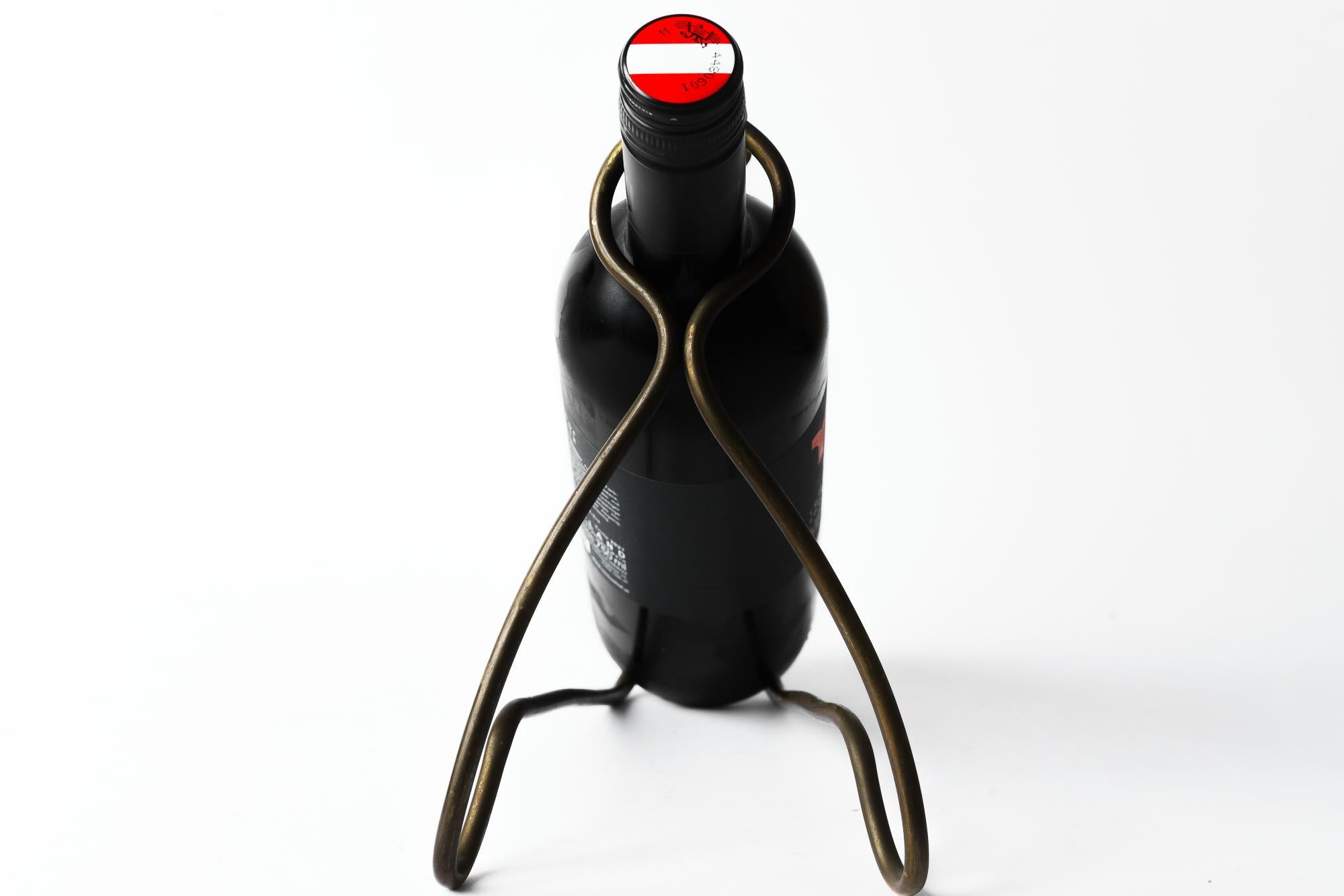 Mid-20th Century Bottle Holder by Auböck Around, 1950s For Sale