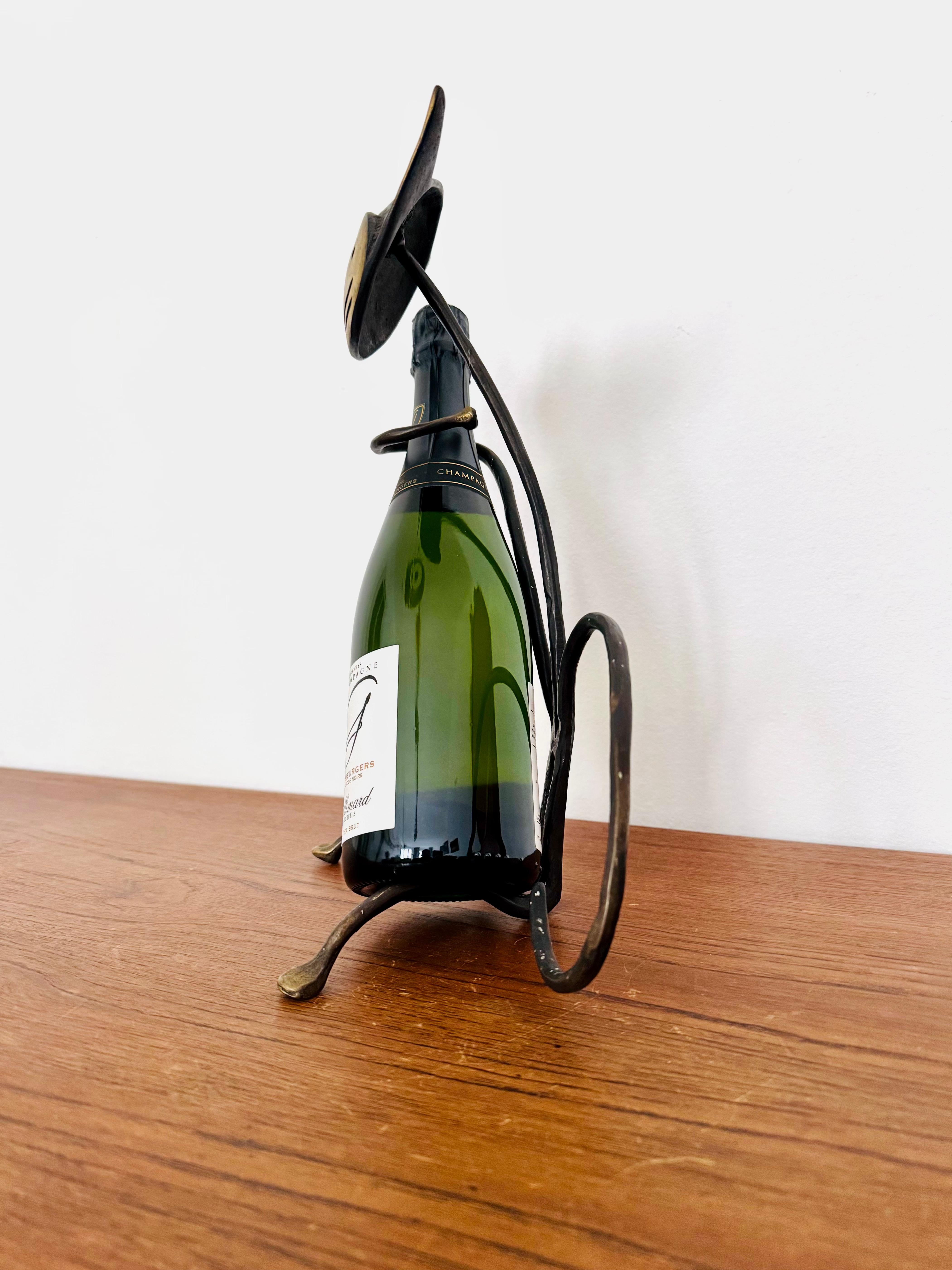 Bottle Holder by Walter Bosse In Good Condition For Sale In München, DE