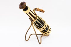 Bottle holder with original bottle vienna around 1950s