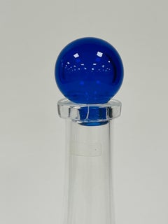 Bouteille en verre de Murano par BARBINI circa 1970.
