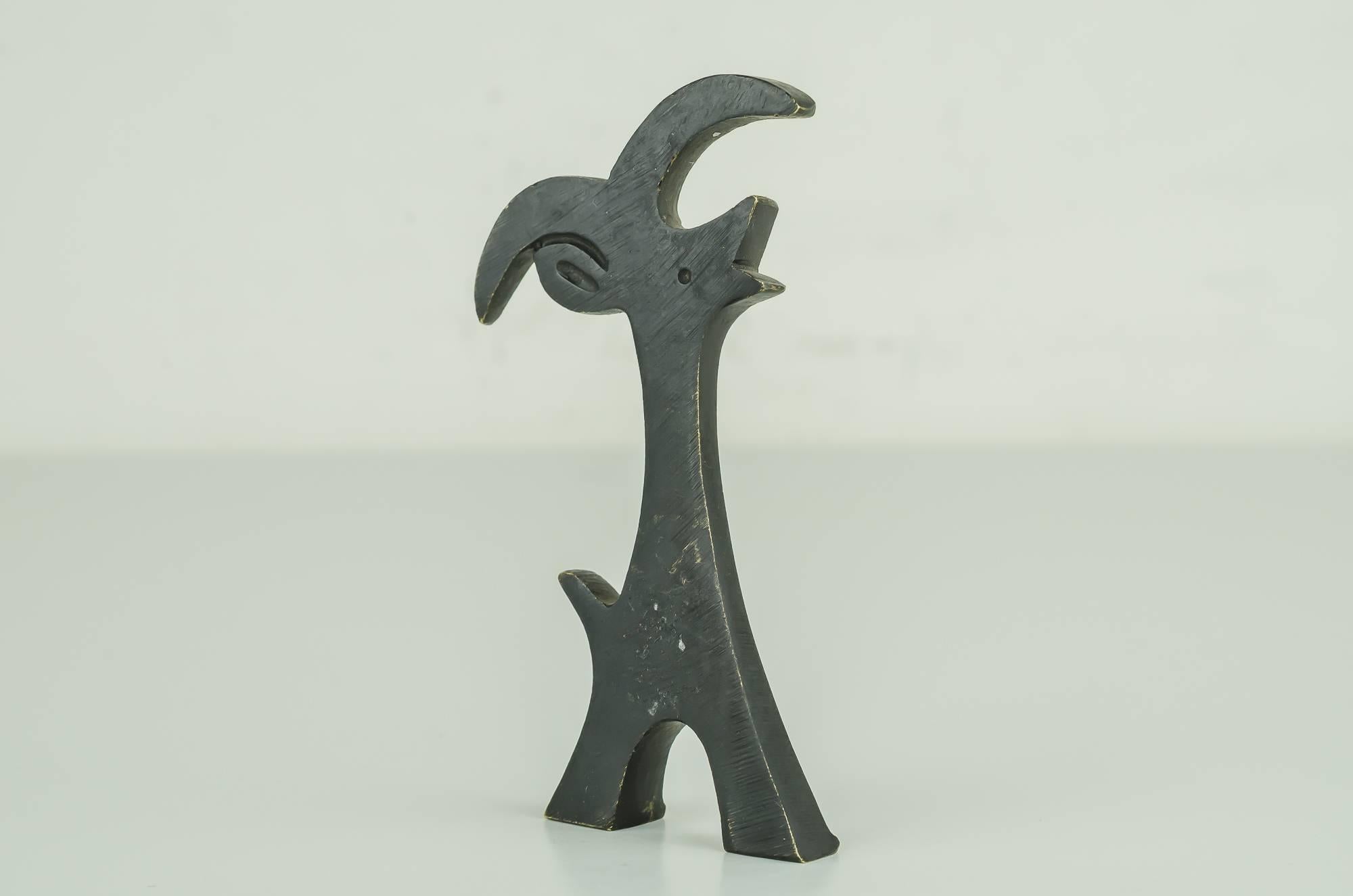 Bottle opener capricorn by Walter Bosse 
Original condition.