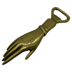 Bottle Opener "Hand", Auböck Era, 1950s Austria